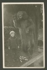 Portrait with a bear