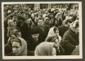 Crowd at the funeral